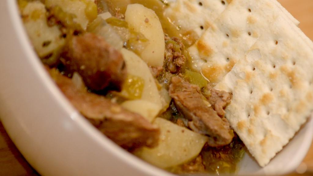 Dean's New Mexico Green Chile Stew created by CandyTX