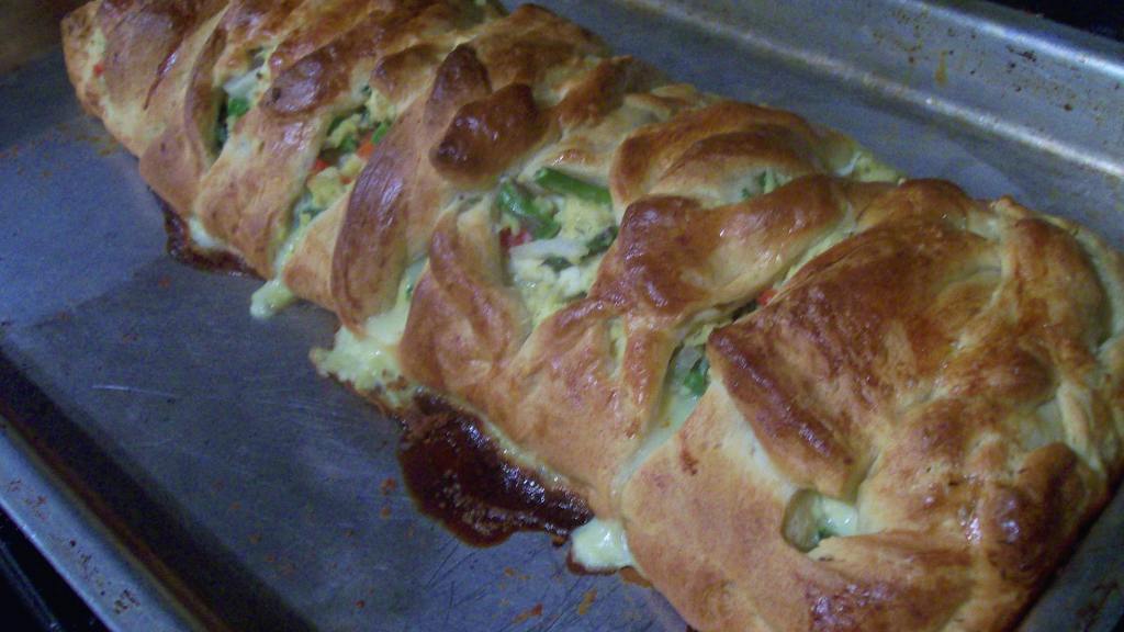 Garden Vegetable Omelette Braid(Pampered Chef Copycat) created by Sharon123