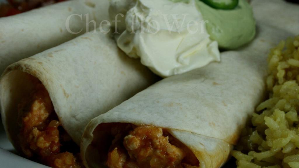 Cheesy Chicken Rice Burritos Recipe - Food.com
