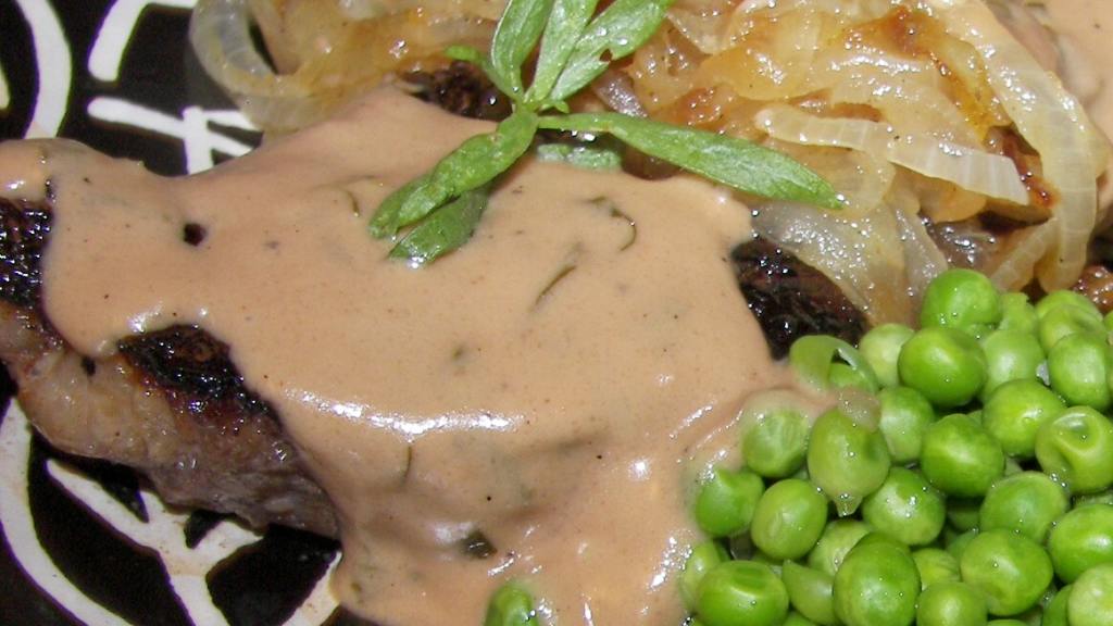 Steak Fillet With Tarragon Cream Brandy Sauce Recipe