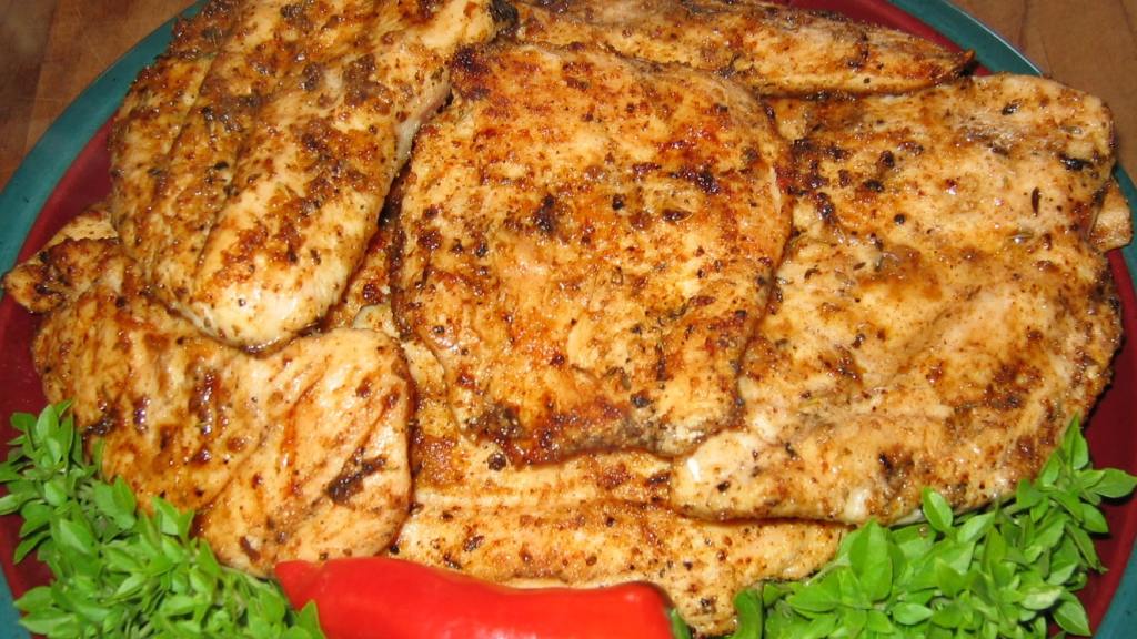 Charcoal Grilled Chicken Breast Recipe
