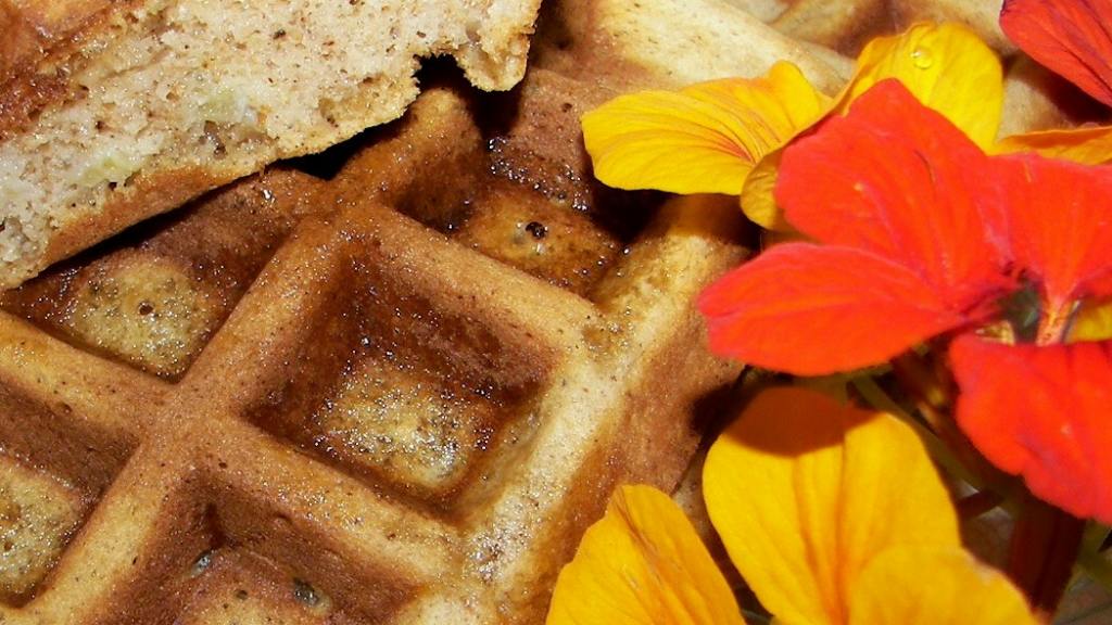 Spiced Apple Waffles Recipe