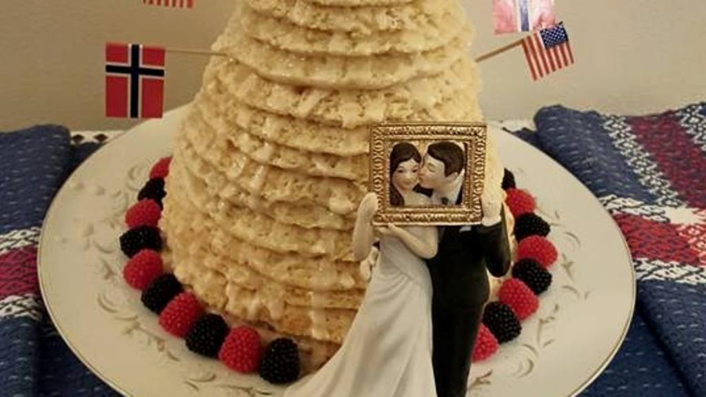 Kransekake (18Layer Norwegian Wedding Cake) Recipe