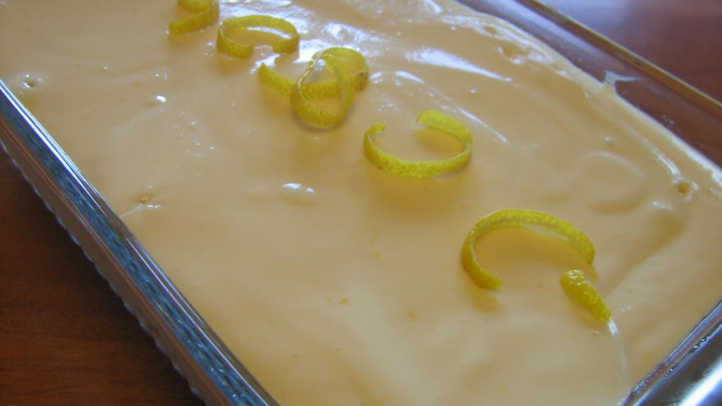 Pan De Limon Mexican Lemon Pudding Recipe