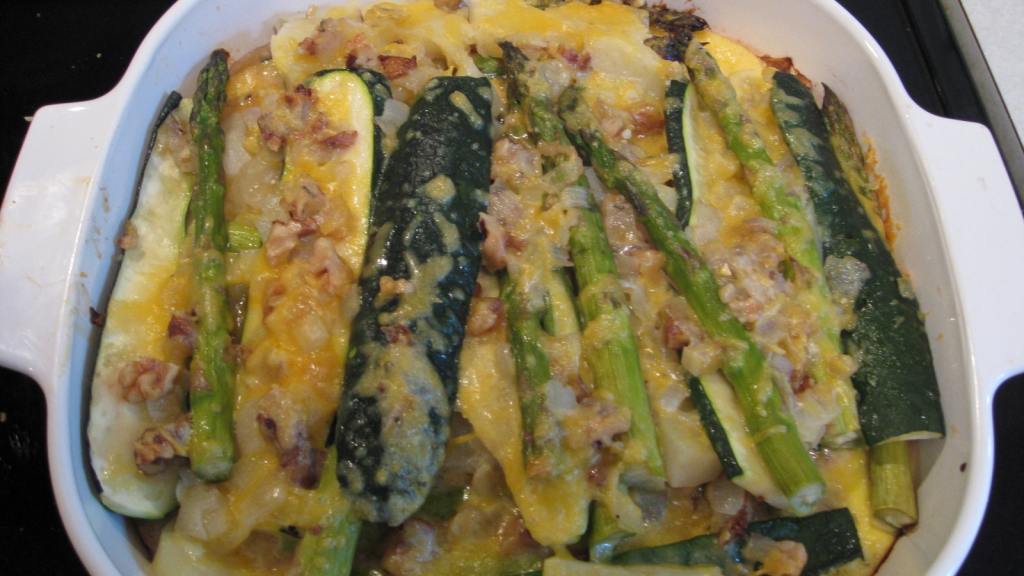 Asparagus & Zucchini Frittata Recipe