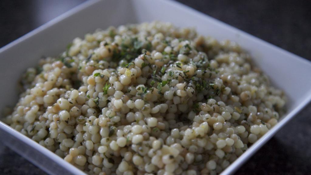 Herbed Israeli Couscous created by asheric