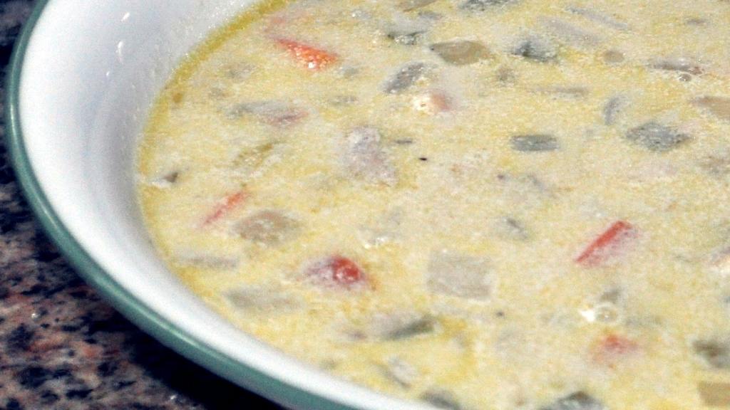 Low Fat Chicken, Corn, and Green Chile Chowder Recipe