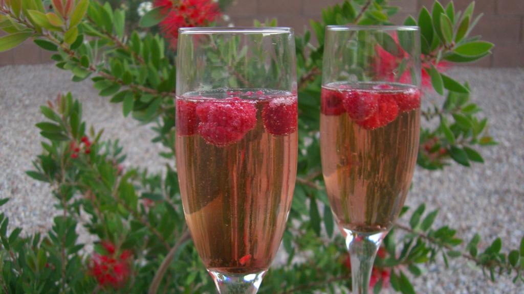 Raspberry Chambord Bellini created by ChefLee