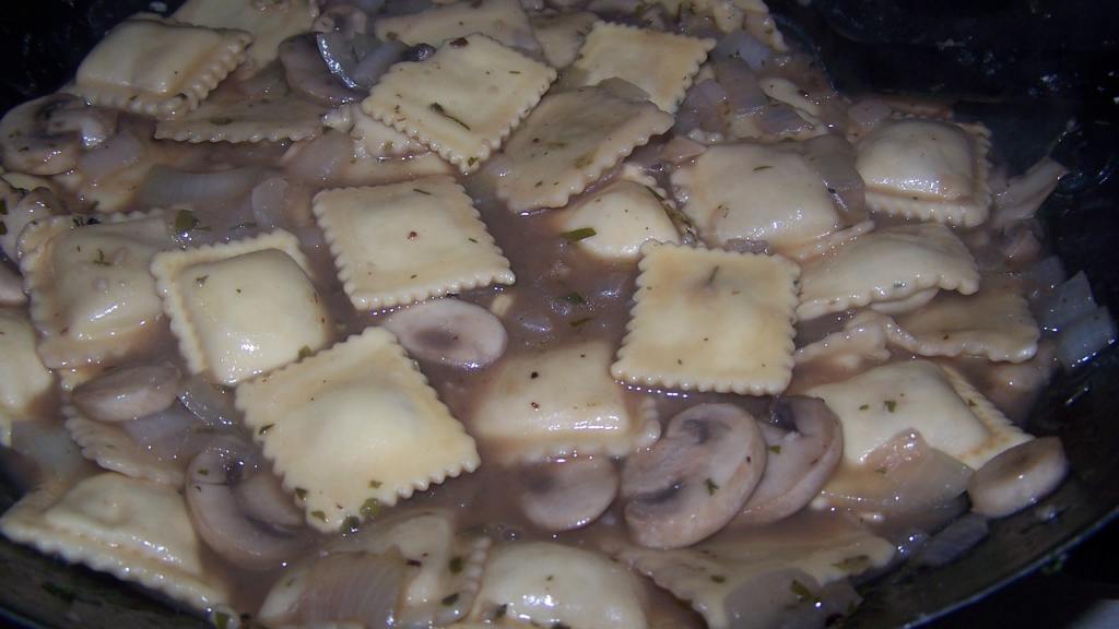 Ravioli in Mushroom Broth Recipe