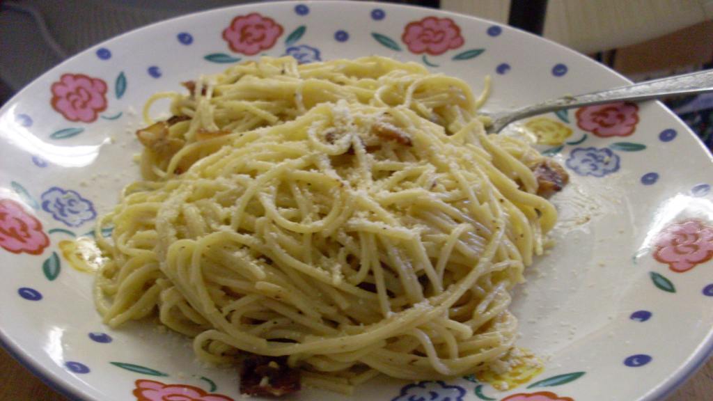 how to cut bacon for carbonara
