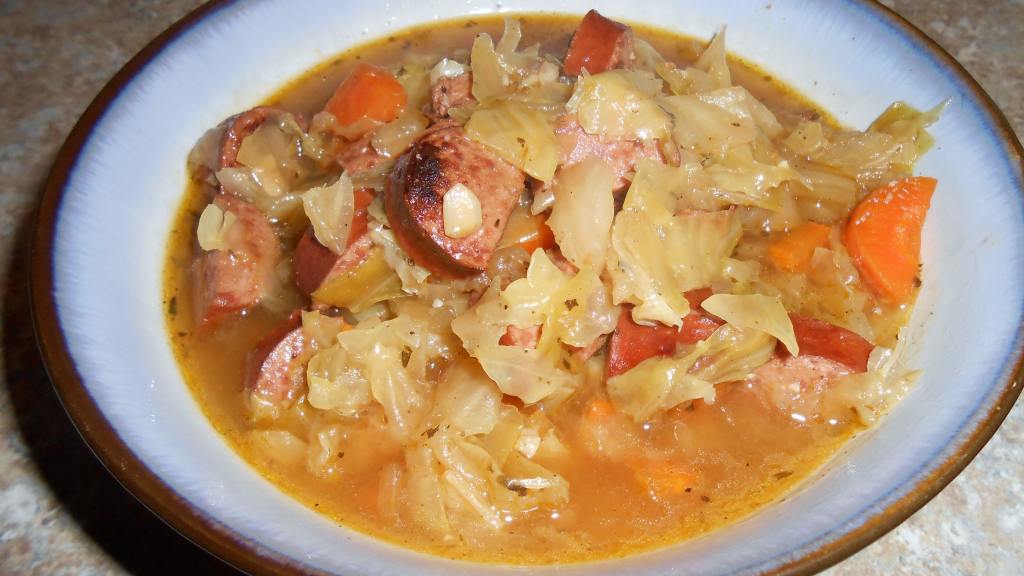 Sausage and Cabbage Soup for the CrockPot Recipe