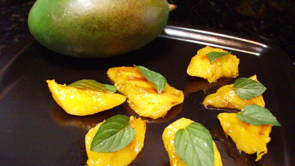 Grilled Mangoes With Ginger Recipe