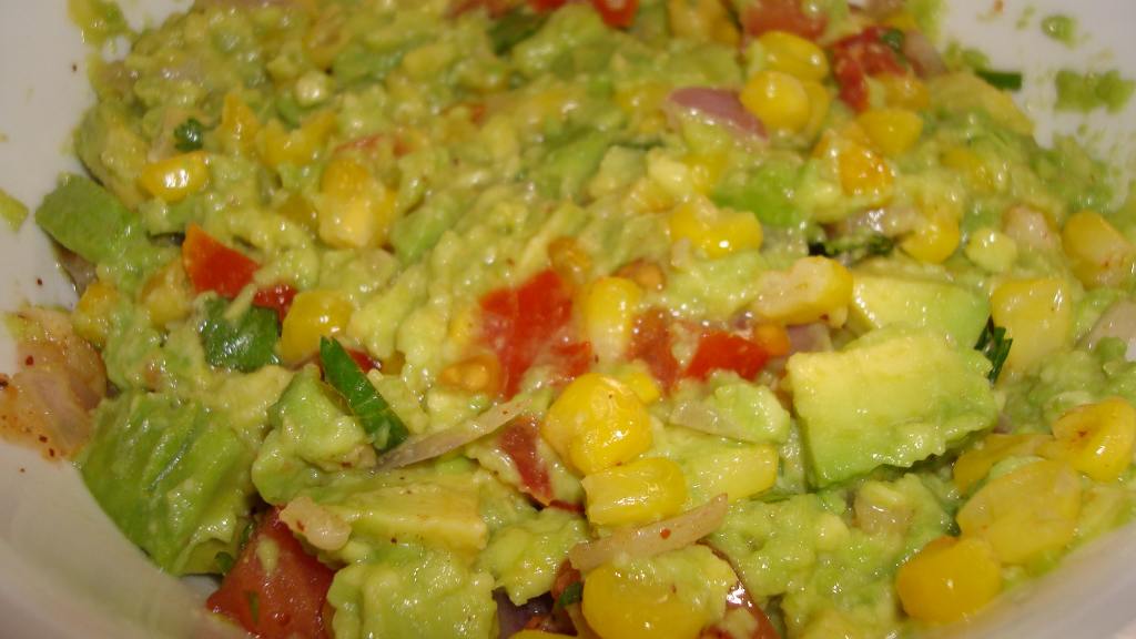Roasted Corn & Avocado Dip Recipe