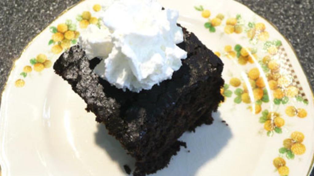 Mrs. Scott's Chocolate Vinegar Cake Recipe