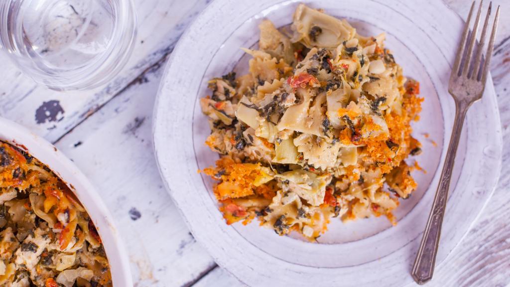 Chicken Florentine Artichoke Bake Recipe