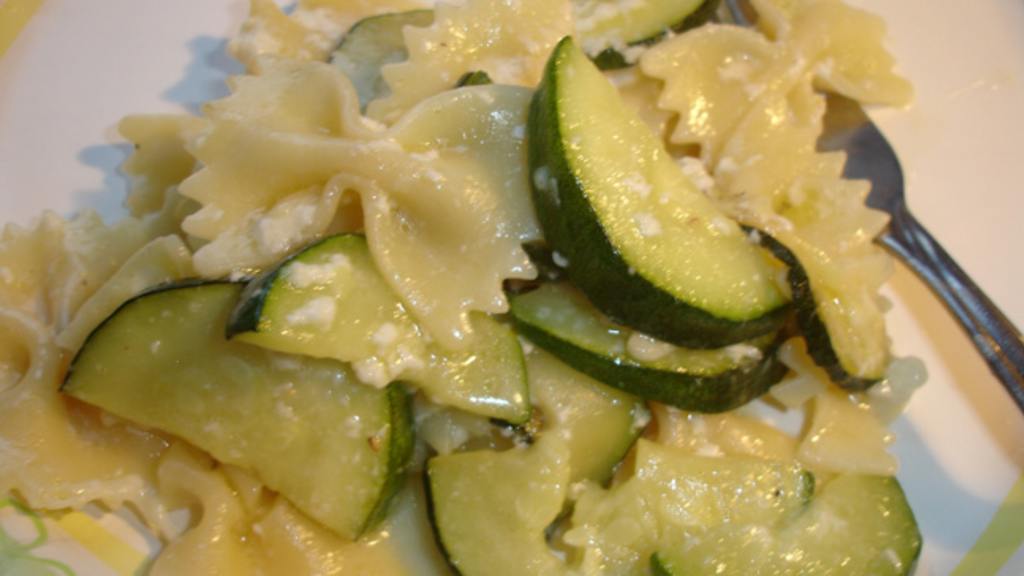 Zucchini and Yogurt Farfalle Recipe - Food.com