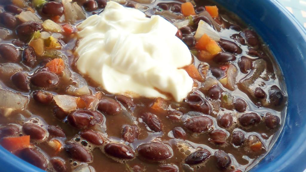 Healthy Black Bean Soup created by Parsley