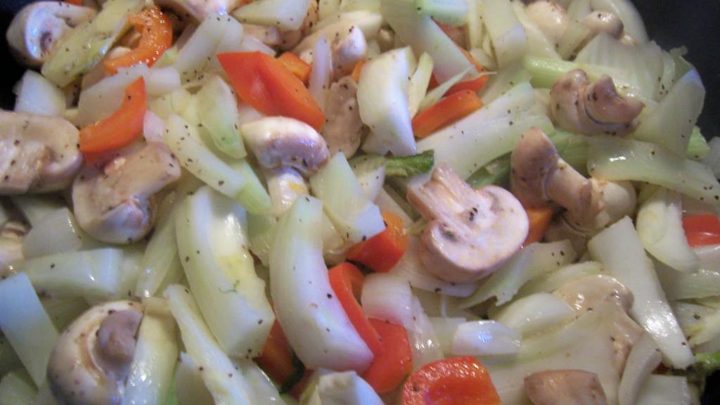 Fennel Mushroom Stir Fry Recipe