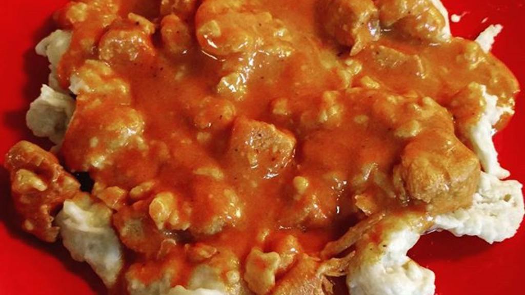 Amazing Hungarian Chicken Paprikash With Dumplings created by Chelsea L.