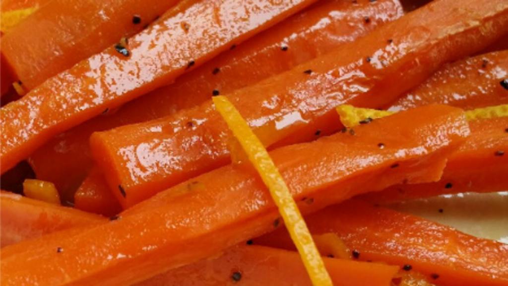Glazed Carrots in the Microwave Recipe