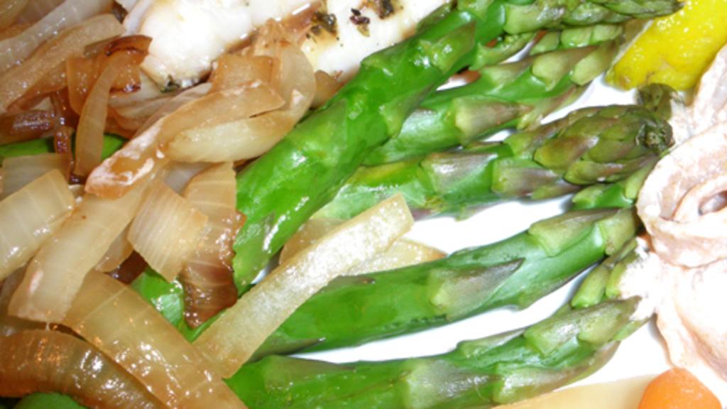 Olive Garden Asparagus With Lemon and Minced Onions Recipe