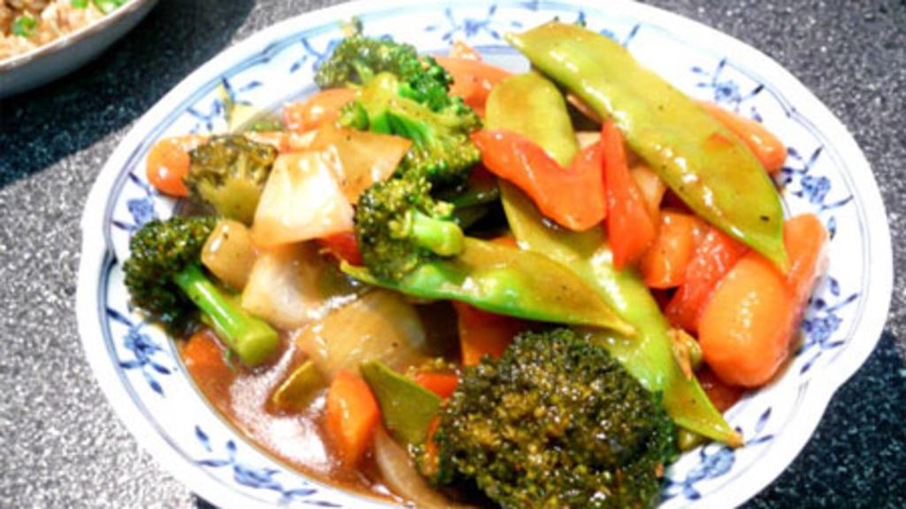 Veggie Stir Fry for One Recipe