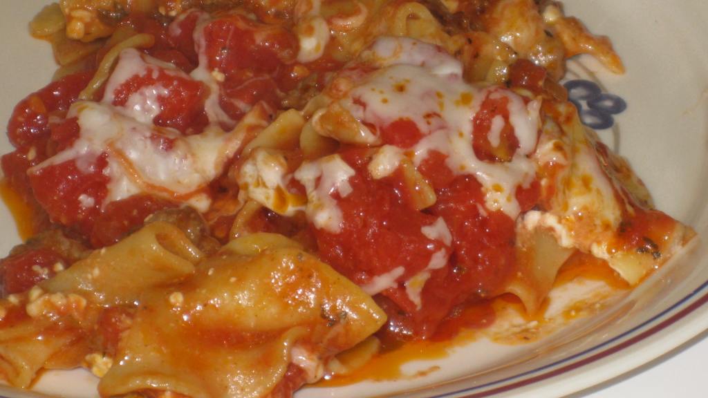 Frying Pan Lasagna Recipe