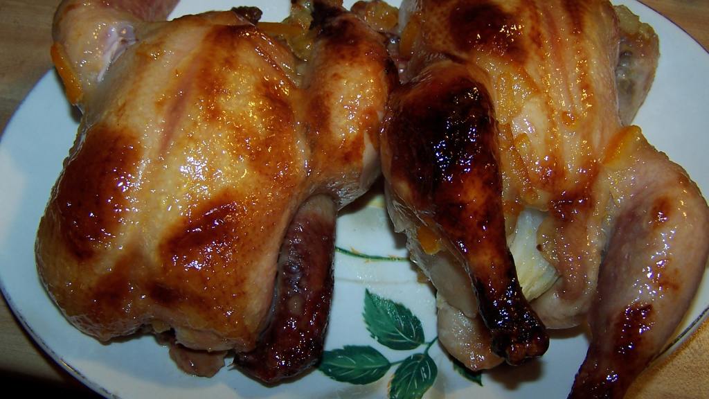 Glazed Cornish Hens Recipe