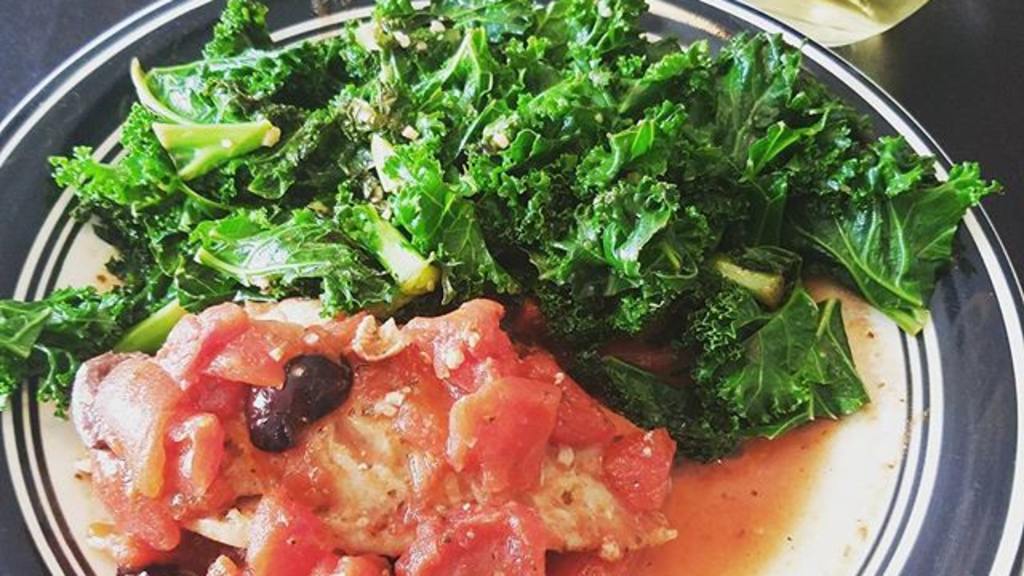 Cod With Tomatoes, Olives, and Capers Recipe - Food.com