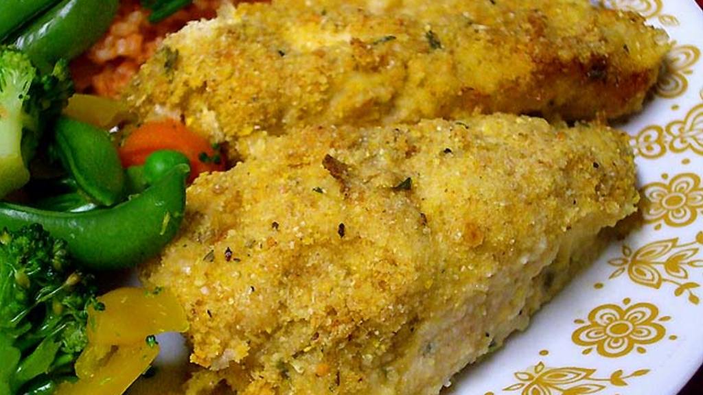 Cornmeal OvenFried Chicken Recipe