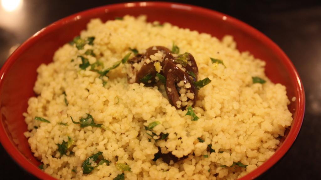 Couscous With Olives and Lemon created by Leggy Peggy