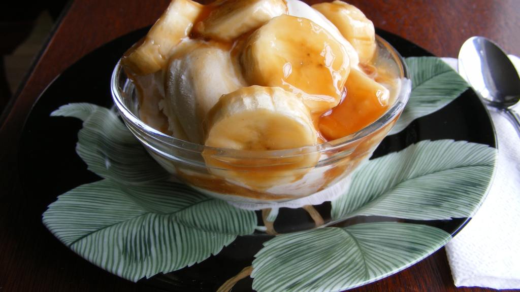 Rum Banana Sauce Recipe
