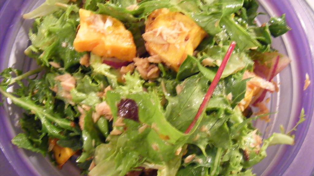 Orange, Kumara & Tuna Salad (21 Day Wonder Diet Day 4) Recipe