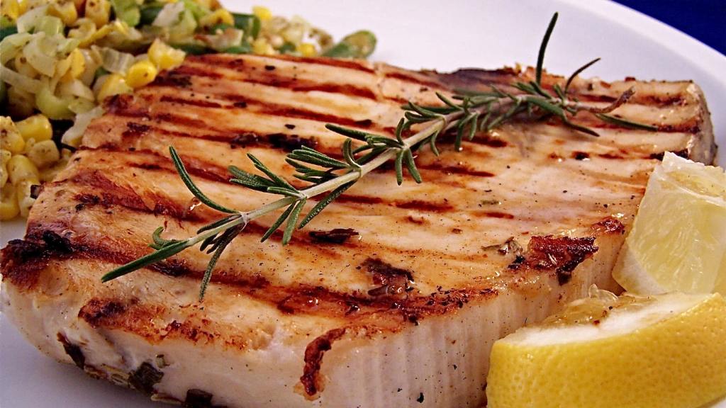 Grilled Swordfish With Rosemary Recipe