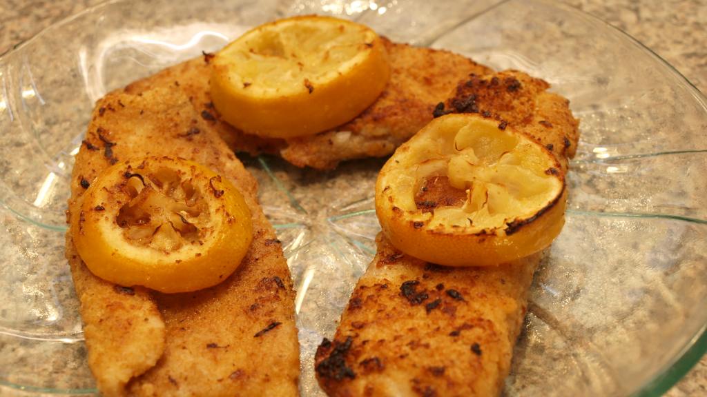 Italian BreadcrumbCrusted Tilapia W/Lemon Recipe