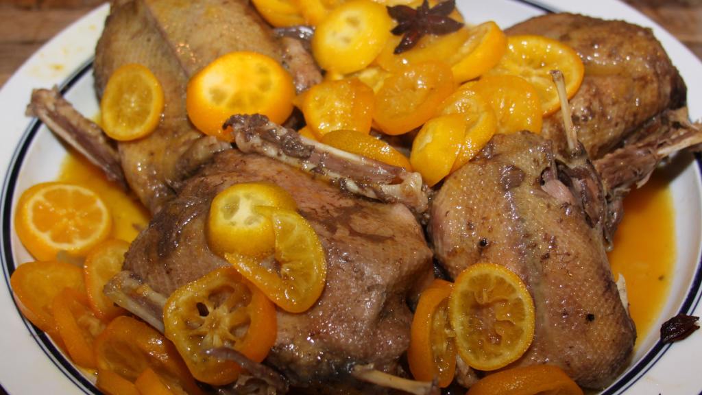 Roasted Duck With Kumquat Sauce Recipe