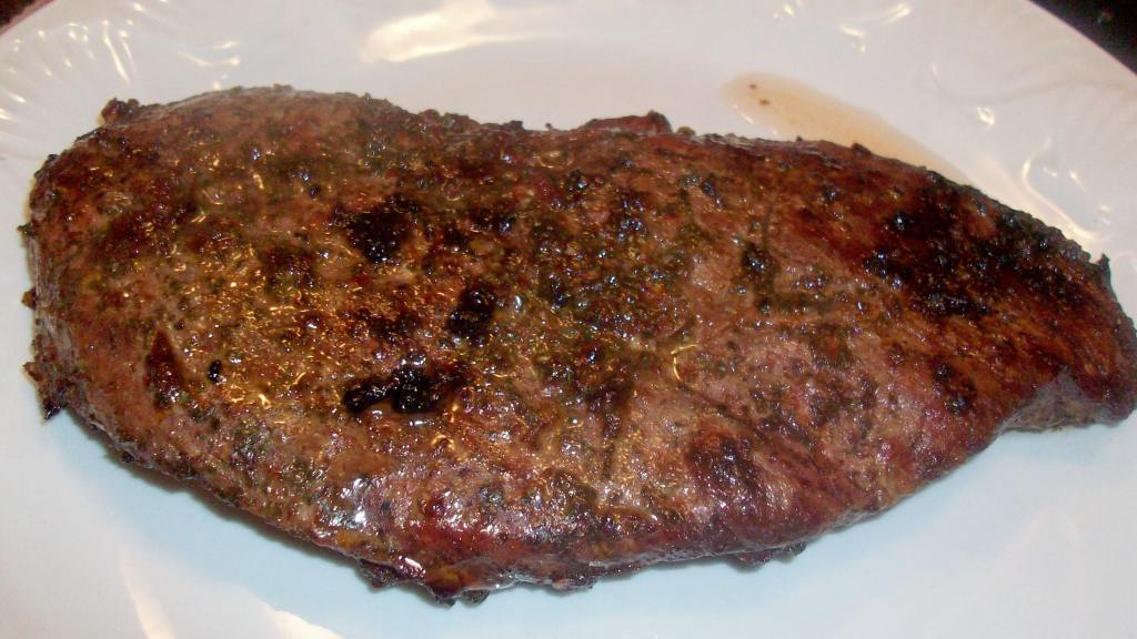 Chili Rubbed Flank Steak Recipe - Food.com