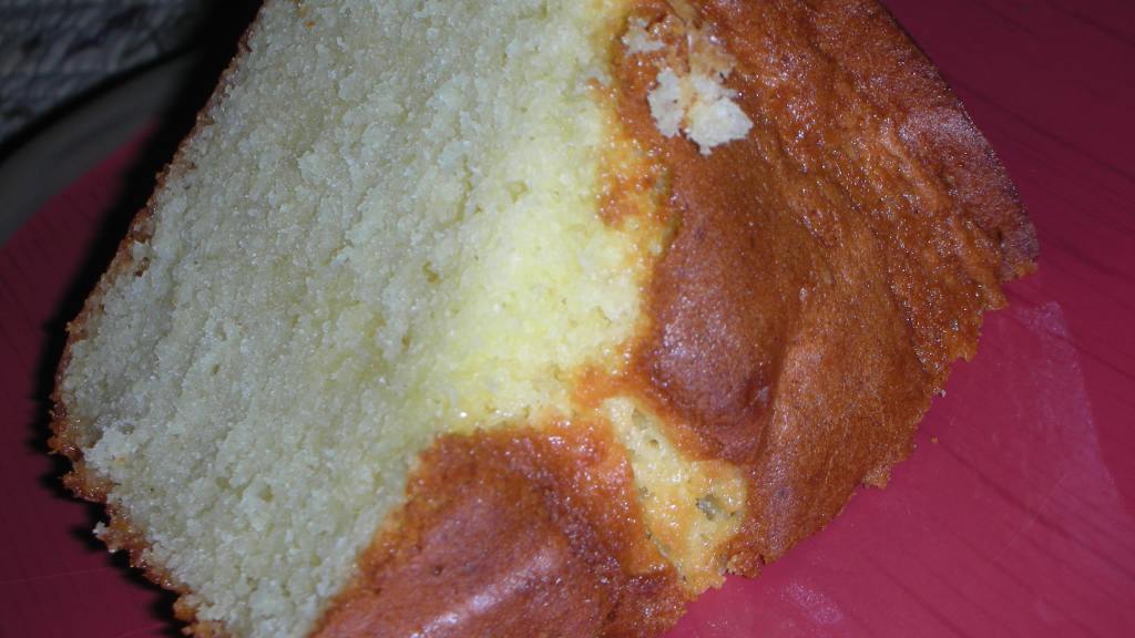 Almond Cream Cheese Pound Cake Recipe