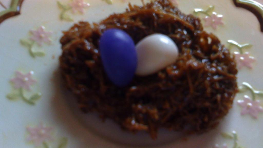 No Bake Bird s Nest Cookies Recipe Food