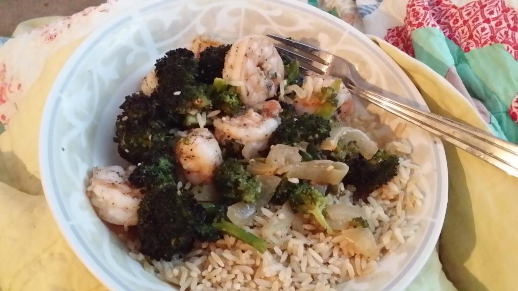 Roasted Broccoli With Shrimp Recipe - Food.com