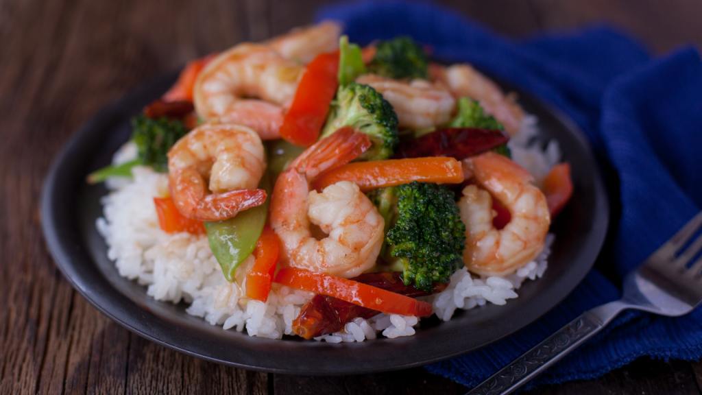 StirFried Shrimp in Garlic Sauce Recipe