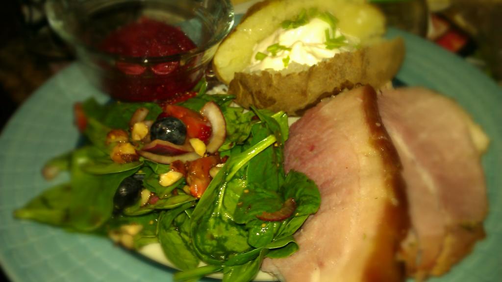 Thyme and Honey Glazed Ham Recipe