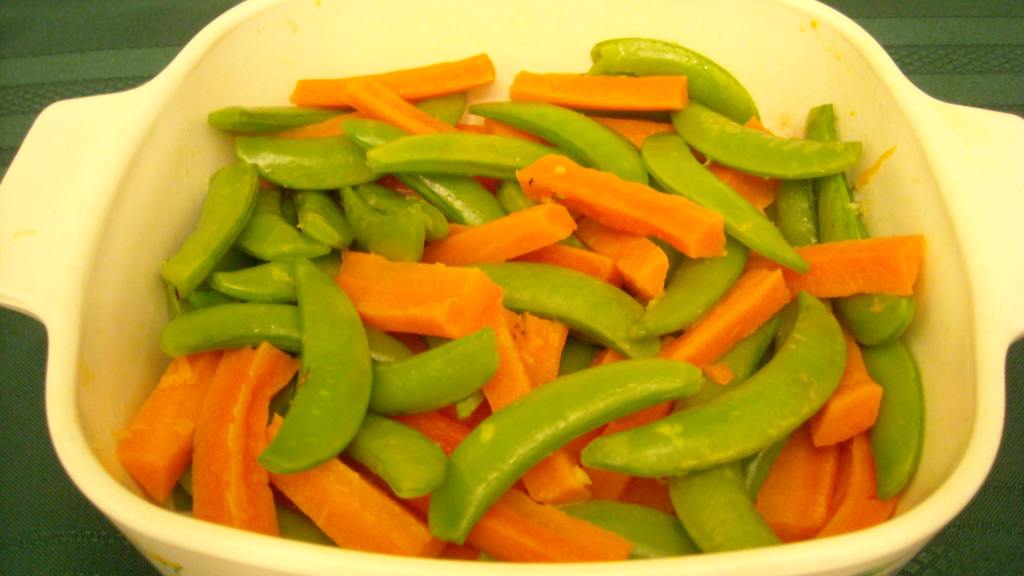 Carrots and Sugar Snap Peas Recipe