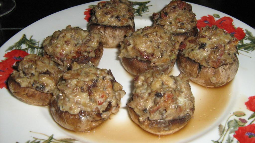 Three Cheese Stuffed Mushrooms Recipe - Food.com