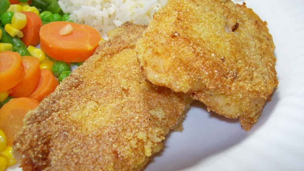 PanFried Cornmeal Batter Fish Recipe