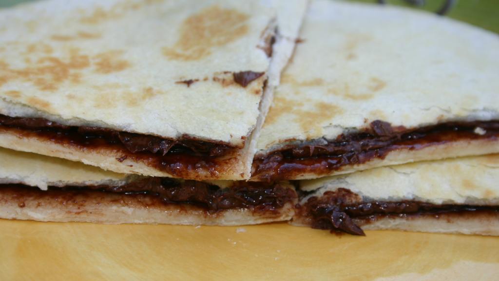 Chocolate Dessert Quesadillas Recipe