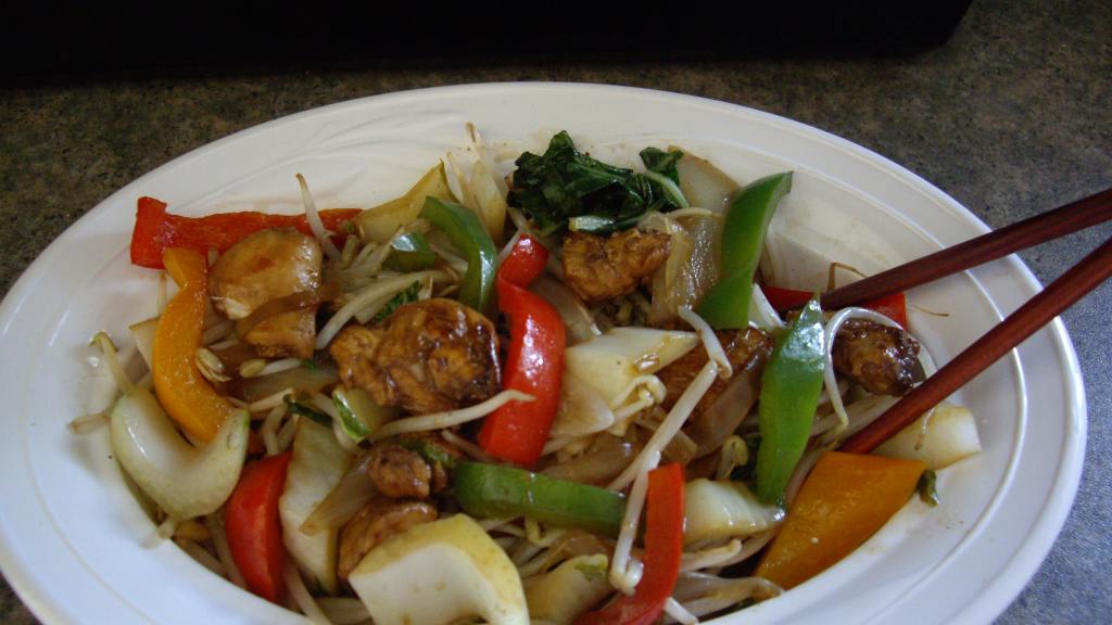 Chicken Stir Fry for Ginger Lovers created by Sageca
