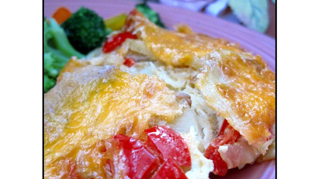 Yes! This is a Potatoes, Eggs, Leeks & Cheese Casserole Recipe