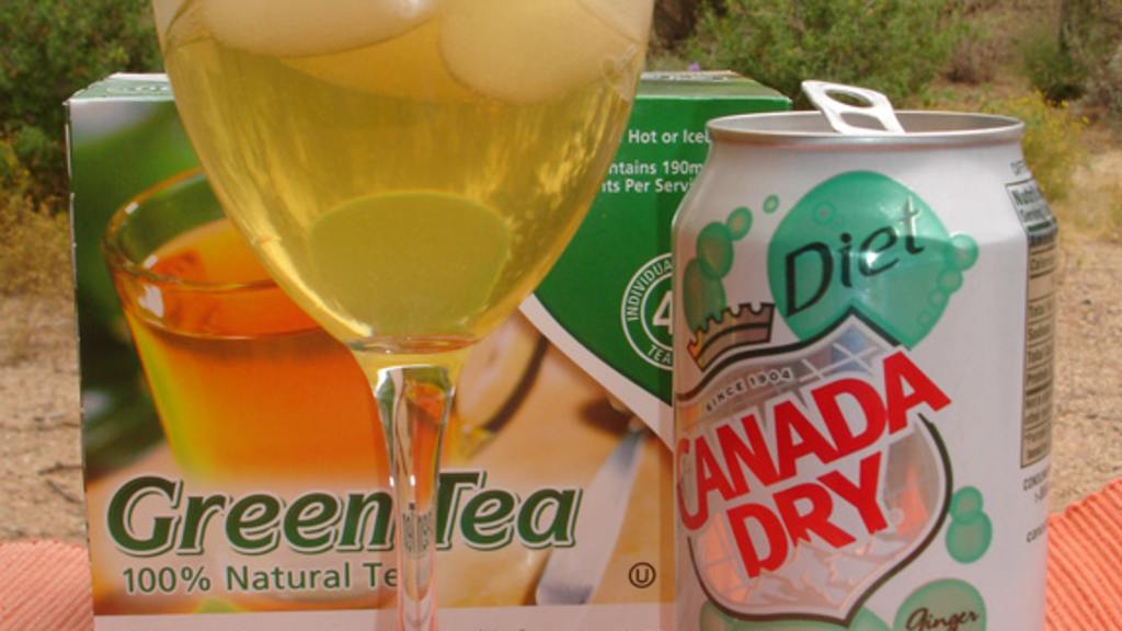 Green Tea Cocktail (NonAlcoholic) Recipe