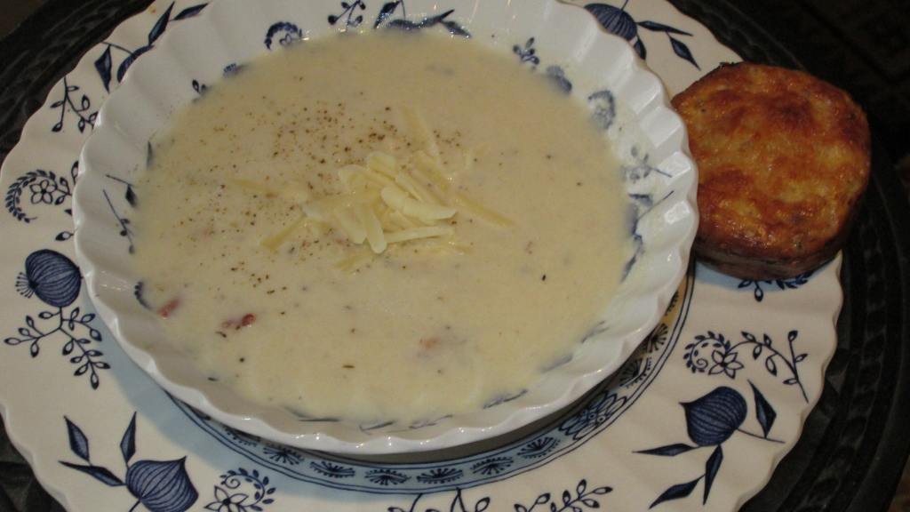 Cream of Cauliflower Soup With Gruyere Cheese Recipe